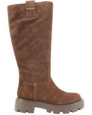 Guess High Boots - Marrón
