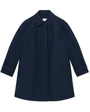 Brooks Brothers Retro-inspirierter twill-regenmantel - Blau
