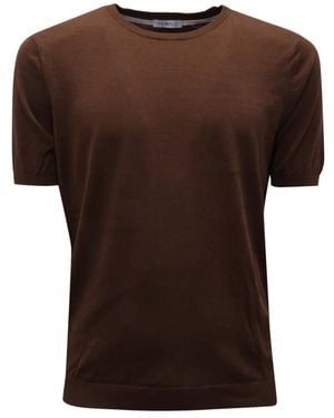 People Of Shibuya Round-Neck Knitwear - Marrone