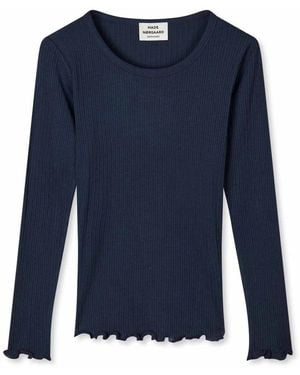 Mads Nørgaard Long Sleeve Tops - Azul