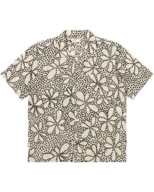 Universal Works Short Sleeve Shirts - Natural