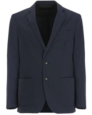 Rrd Jassen ,Blauw ,Leer Blazer