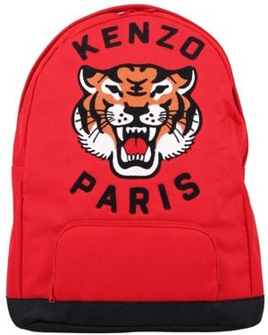 KENZO Backpacks - Rouge