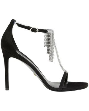 Stuart Weitzman Nudistcurve superglam 100 sandal - Nero