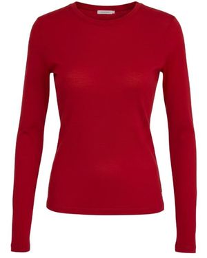 Closed Long Sleeve T-Shirt - Rood