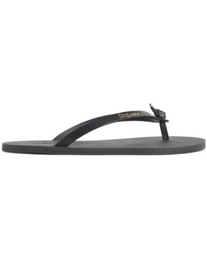 Saint Laurent Flip Flops - Azul