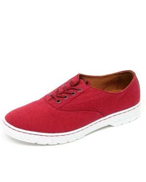 Dr. Martens Laced Shoes - Red