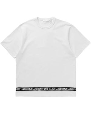 Helmut Lang Tops ,Wit ,T-Shirt