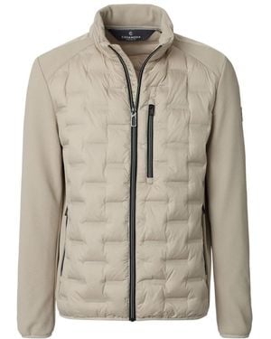 CASA MODA Materialmix Jacke - Natur