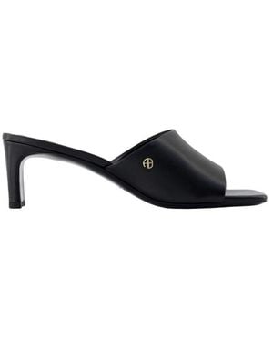 Anine Bing Jayden Mule Sandal - Schwarz
