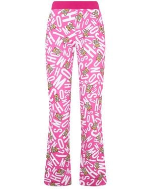 Moschino Wide Trousers - Pink
