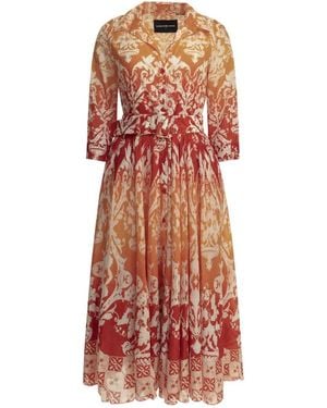 Samantha Sung Shirt Dresses - Red