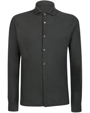 Zanone Casual Shirts - Black