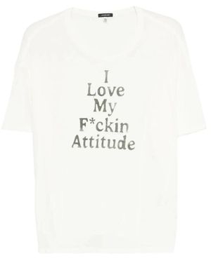 R13 T-Shirts - White