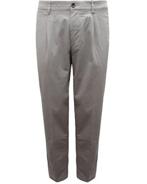 Peserico Straight Trousers - Grey