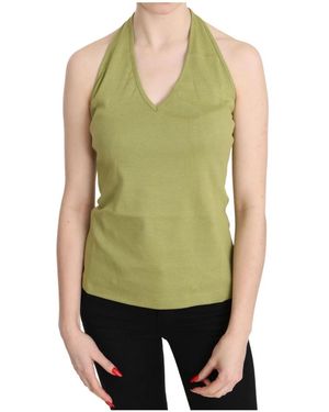 Gianfranco Ferré Elegant Mouwloos Tank Top - Groen