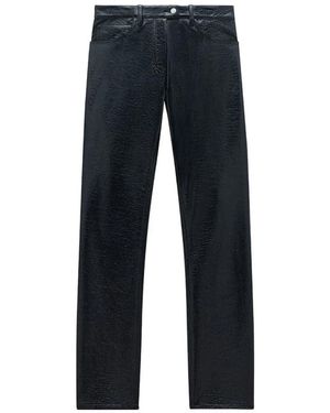 Courreges Slim-Fit Trousers - Blauw