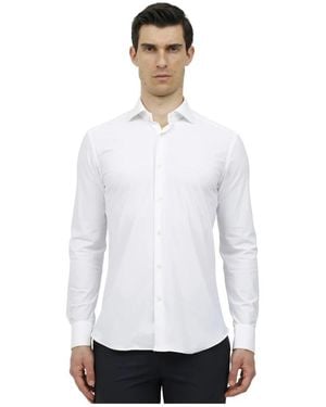 Caliban Formal Shirts - White