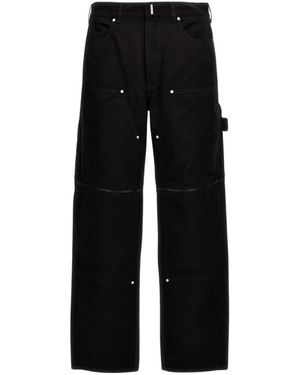 Givenchy Stijlvolle Distressed Denim Jeans - Zwart