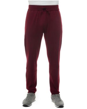 Kiton Slim-Fit Trousers - Red