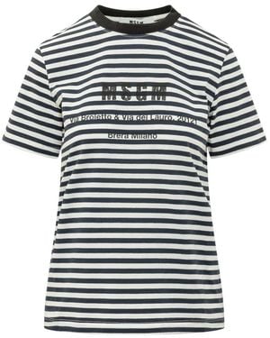 MSGM T-Shirts - Nero
