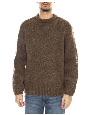 Edwin Round-Neck Knitwear - Marrón