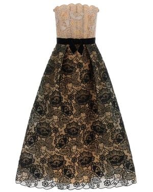 Elie Saab Party Dresses - Marrón