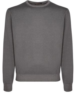 Dell'Oglio Round-Neck Knitwear - Grey