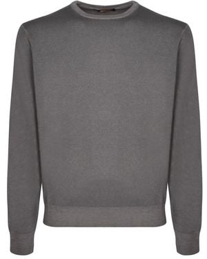Dell'Oglio Round-Neck Knitwear - Gray