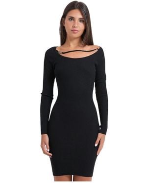 Guess Knitted Dresses - Negro