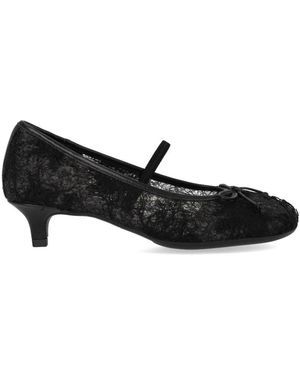 Ash Elodie Mary Jane Pump - Zwart