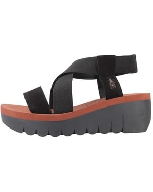 Fly London Wedges - Noir