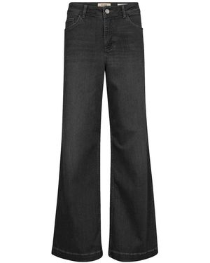 Mos Mosh Wide Jeans - Zwart