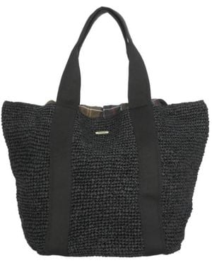 Barbour Shopping Bags - Black