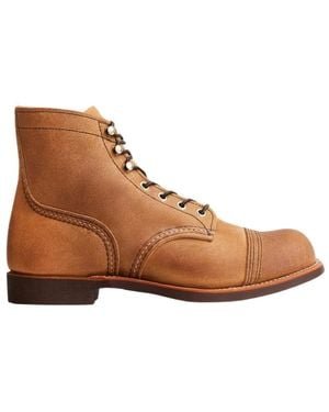Red Wing Iron ranger boot - hawthorne muleskinner - Braun