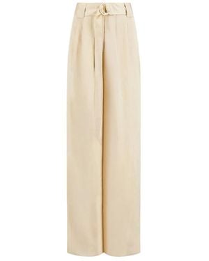 Zimmermann Wide Trousers - Natural