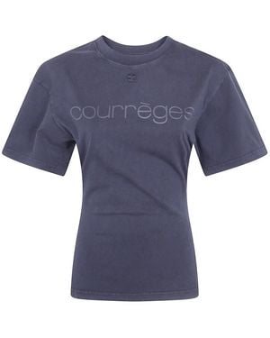 Courreges T-Hemden - Blauw
