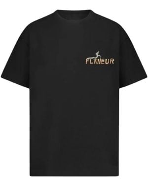 flâneur T-Shirts - Zwart