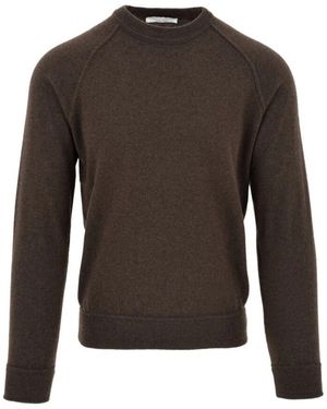 FILIPPO DE LAURENTIIS Round-Neck Knitwear - Marron