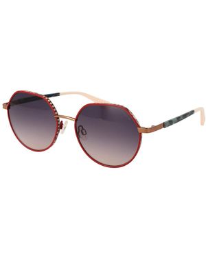 Comma, Panto Sonnenbrille - Lila