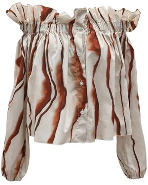 Liviana Conti Blouses - Brown