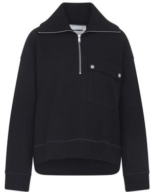 Jil Sander Sweatshirts - Bleu