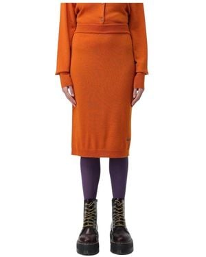 Vivienne Westwood Midi Skirts - Orange