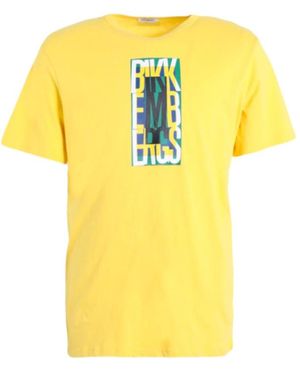 Bikkembergs T-Shirts - Yellow