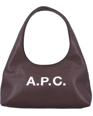 A.P.C. Shoulder Bags - Paars