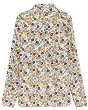 Ines De La Fressange Paris Eugène Bloemenshirt - Wit