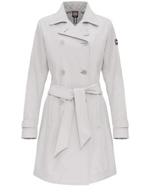 Colmar Jassen ,Leer Softshell Trench - Wit
