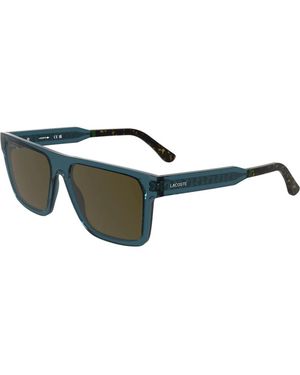 Lacoste Accessoires ,Blauw ,L6059S Zonnebril - Groen