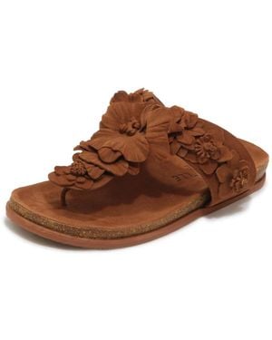 Emanuélle Vee Flip Flops - Marrón