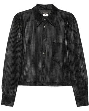 Comme des Garçons Overhemden ,Zwart ,Shirts